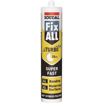 Soudal Fix All Turbo Adhesive White