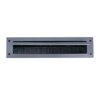 Woodside WDE43 Letterbox Draught Excluder Cvr Grey