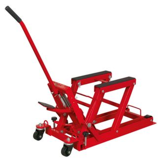 Sealey MC480 Motorcycle &amp; Quad Lift 680kg Capacity Hydraulic