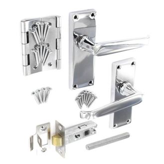 Securit DP2706 Chrome Flat Internal Pack