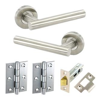 Securit DP3403 Bar Stainless Steel Latch Pack