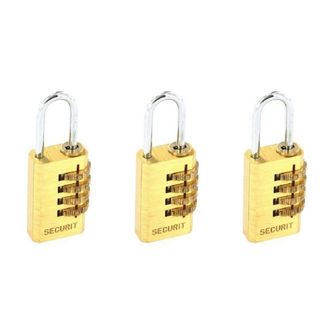Securit S1195 Reset Brass Code Lock