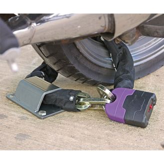 Sealey MCGA01 Motorcycle Ground Anchor - 4 Security Bolts