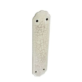 Securit S3288 Ceramic Finger Plate Cracked Cream