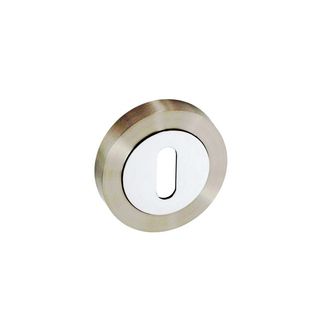 Smiths Architectural LRA01SNCP-P Escutcheon Lock Screw On Rose SNCP