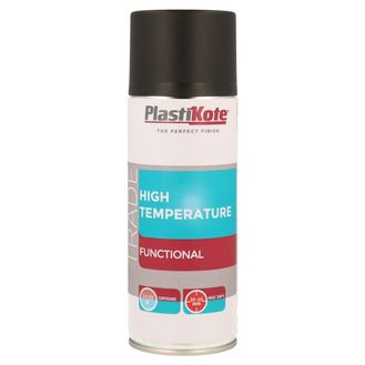 PlastiKote 71018 High Temperature Spray Paint 400ml