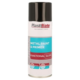 PlastiKote 71024 Metal Paint &amp; Primer 400ml Spray