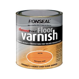 Ronseal 35948 Diamond Hard Coloured Floor Varnish