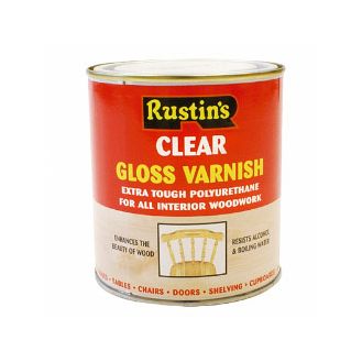 Rustins Polyurethane Gloss Varnish 500ml