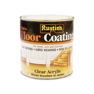 Rustins Quick Dry Acrylic Floor Coating Satin