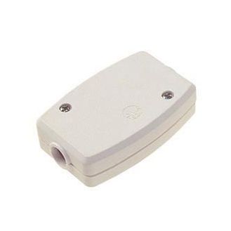 Dencon 1924 13A, 3 Terminal Fixed Connector, White