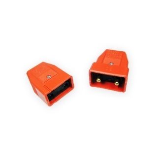 Dencon BP9417OR 10A, 2 Pin Nylon Connector, Orange