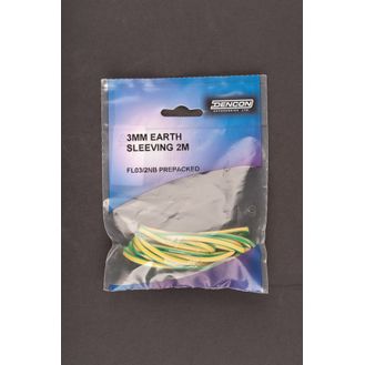 Dencon FL03/2M 3mm Earth Sleeving