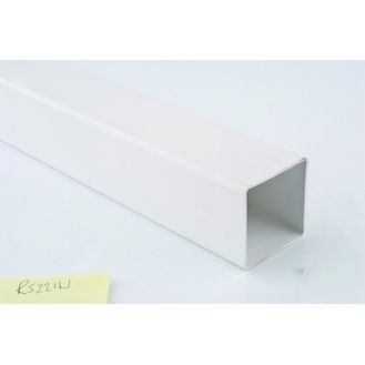 Polypipe RS223W White Square Downpipe