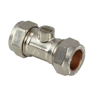 Securplumb SU9748 Chrome Plated Isolating Valve