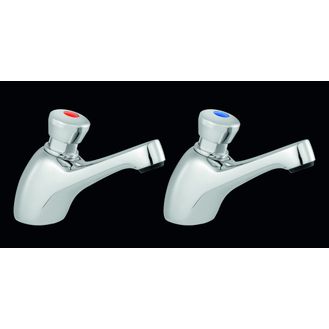 SupaPlumb SPT130 Self Closing Basin Taps
