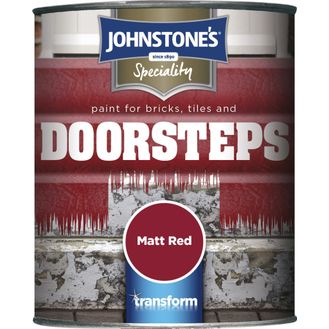 Johnstone's 307950 Brick,Tile &amp; Step Paint 750ml