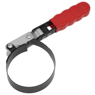 Sealey MS046 Oil Filter Band Wrench &amp;#8709;65-86mm