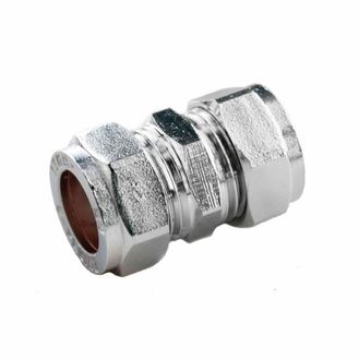 Securplumb SU9652 Comp Chrome Straight Connector