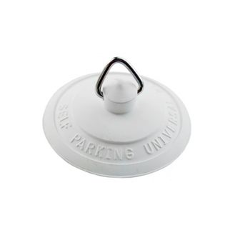 Securplumb SU9961 S/Park Bath Plug White Rubber