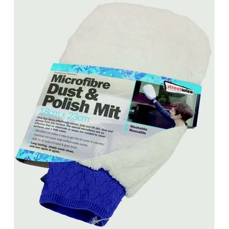 Streetwize SWCR8 Microfibre Dust &amp; Polish Mitt