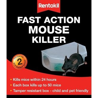 Rentokil PSF135 Fast Action Mouse Killer