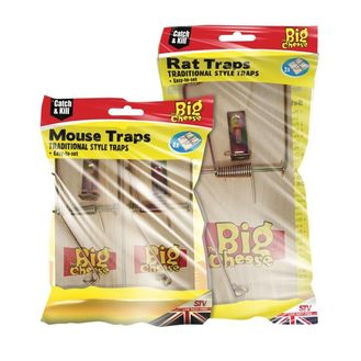 The Big Cheese STV047 Wooden Rat Trap