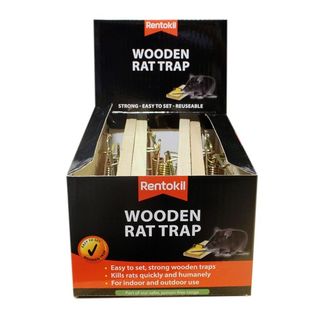Rentokil PWL02 Wooden Rat Trap