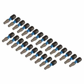 Draper 05692 Draper Expert Tx-Star Impact Screwdriver Bits, T20 X 25Mm, 1/4" Hex (Pack Of 25)