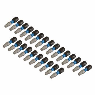 Draper 05695 Draper Expert Tx-Star Impact Screwdriver Bits, T25 X 25Mm, 1/4" Hex (Pack Of 25)