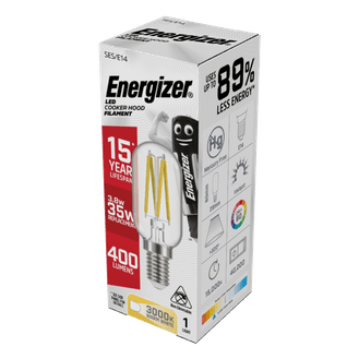 Energizer S13563 Filament LED Cooker Hood E14
