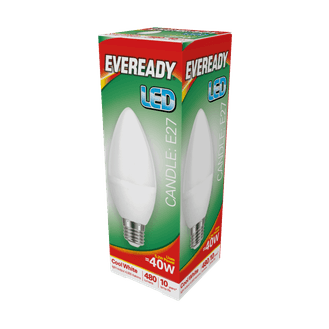 Eveready LED Candle Bulb – 4W Cool White Energy Saving Light