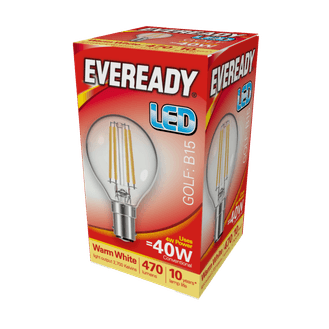 Eveready S15480 LED Filament Golf 470LM B15 SBC