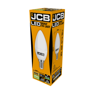 JCB LED Candle 250lm Opal 3w