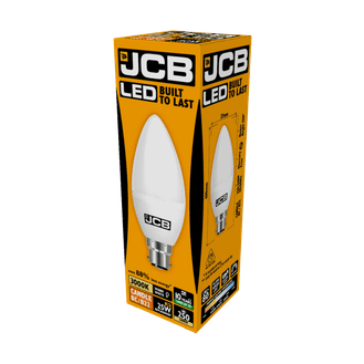JCB LED Candle 250lm Opal 3w