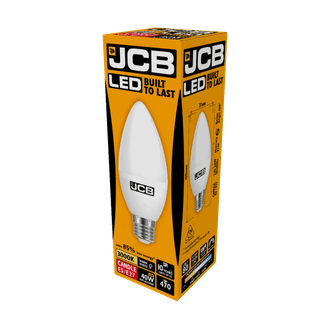 JCB LED Candle 470lm Opal 6w