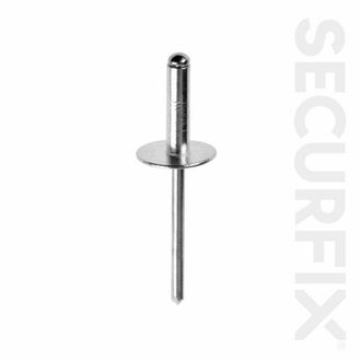 Securfix Trade Pack T10564 Blind Rivets Wide 3/16X3/4