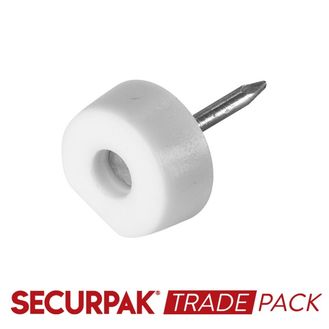Securpak Trade Pack T10179 Shelf Support Nail Type White