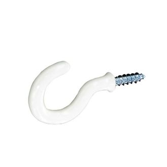 Securit S6303 Cup Hooks Plastic Covered White (4)