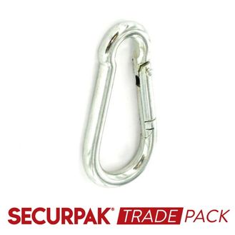 Securpak Trade Pack T10120 Snap Hook Zinc Plated M8