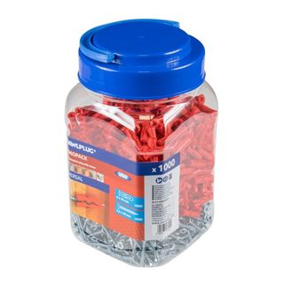 Rawlplug R-C1-UNORED+ Uno Multi Purpose Red Plug