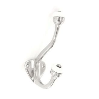 Securit S6122 Porcelain Tip Hat &amp; Coat Hook