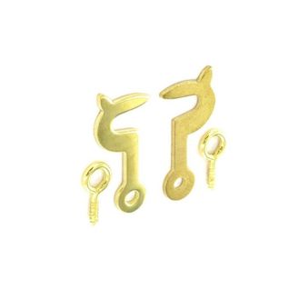 Securit S6345 Side Hooks &amp; Eyes (Pair)