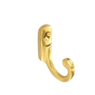 Securit S6531 Brass Tieback Hooks Small (2)