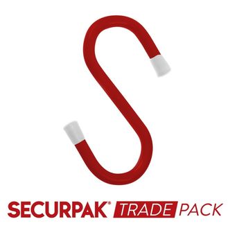 Securpak Trade Pack T10107 S Hook White 100mm