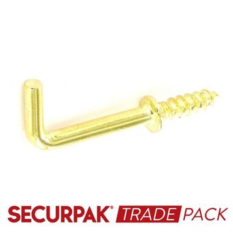 Securpak Trade Pack T10130 Square Hook Shouldered Eb 38mm