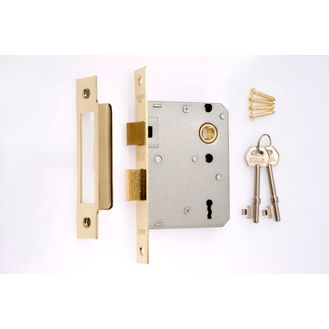 Era 573-62 3 Lever Sashlock 3" Chrome Effect