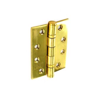 Securit Stainless Steel Bearing Hinges Polish Brass CE 1 Pair