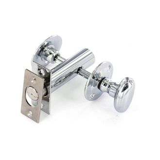 Securit S1058 Thumbturn Security Bolt &amp; Release Chrome (1 Set)
