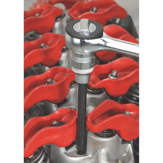 Sealey AK2196 Hex Socket Bit Set 30pc 1/2"Sq Drive